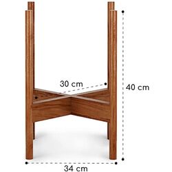 Set de suporturi pentru flori Blumfeldt Zeist (Brown) Thumb