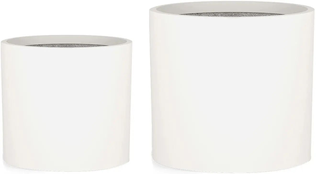 Set ghiveciuri pentru flori Blumfeldt Gendt 10038474 (White)