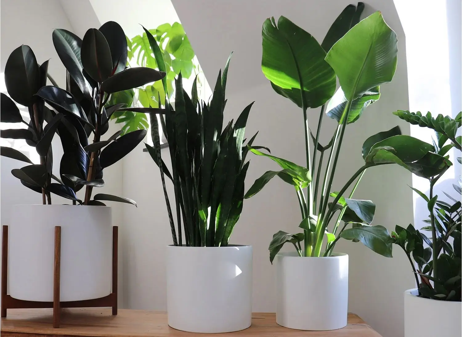 Set ghiveciuri pentru flori Blumfeldt Gendt 10038475 (White) - 2