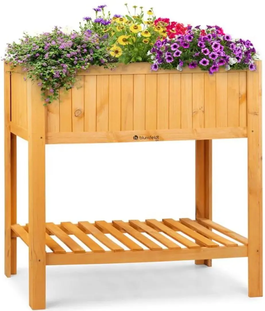 Jardiniera Blumfeldt Altiplano Cubic 10033605 (Wooden)