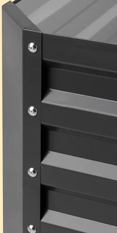 Jardiniera Blumfeldt High Grow Straight 10035350 (Black) - 2