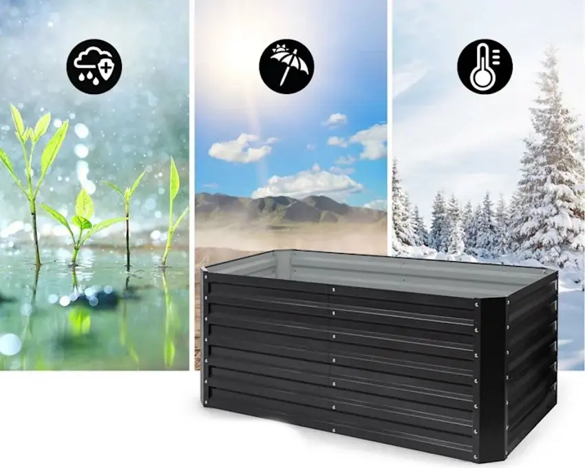 Jardiniera Blumfeldt High Grow Straight 10035350 (Black) - 5