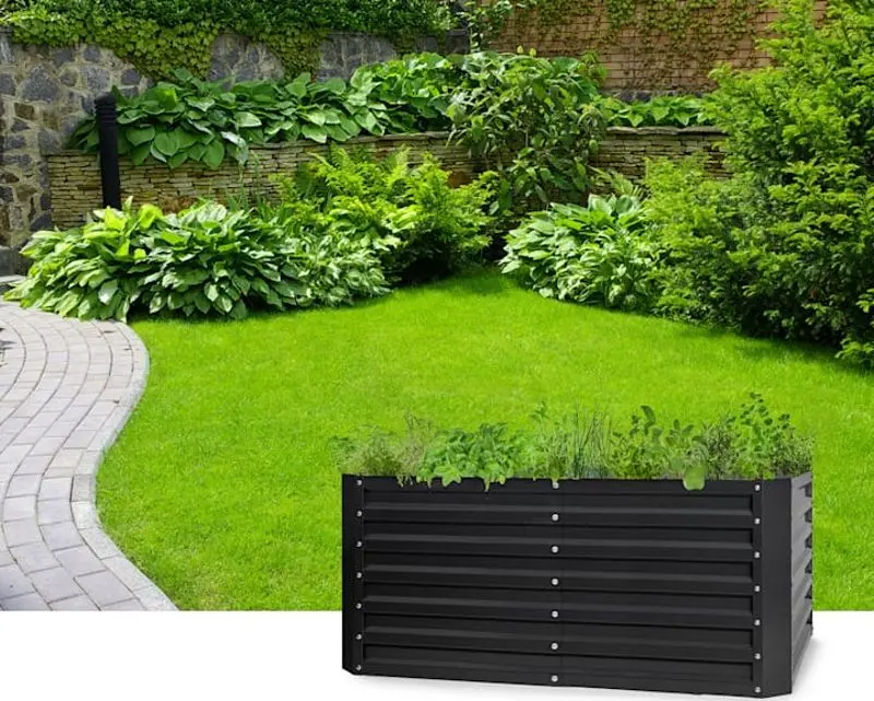 Jardiniera Blumfeldt High Grow Straight 10035350 (Black) - 6