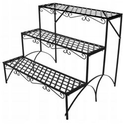 Etajera pentru flori Chomik PERG-N9567 (Black)