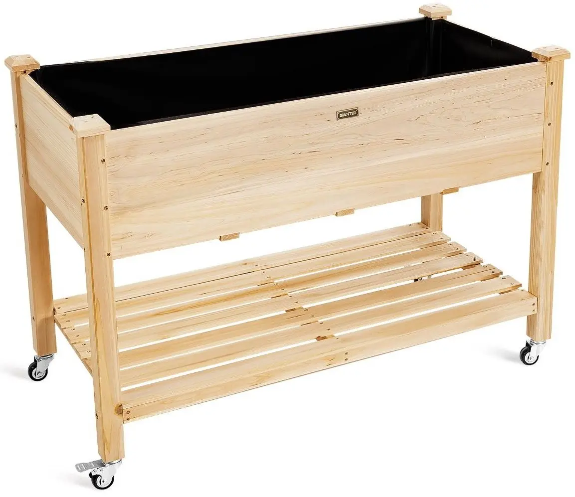 Jardiniera de flori Costway GT3541 (Natural)