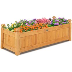 Jardiniera de flori Costway GT3928OR (Wood)