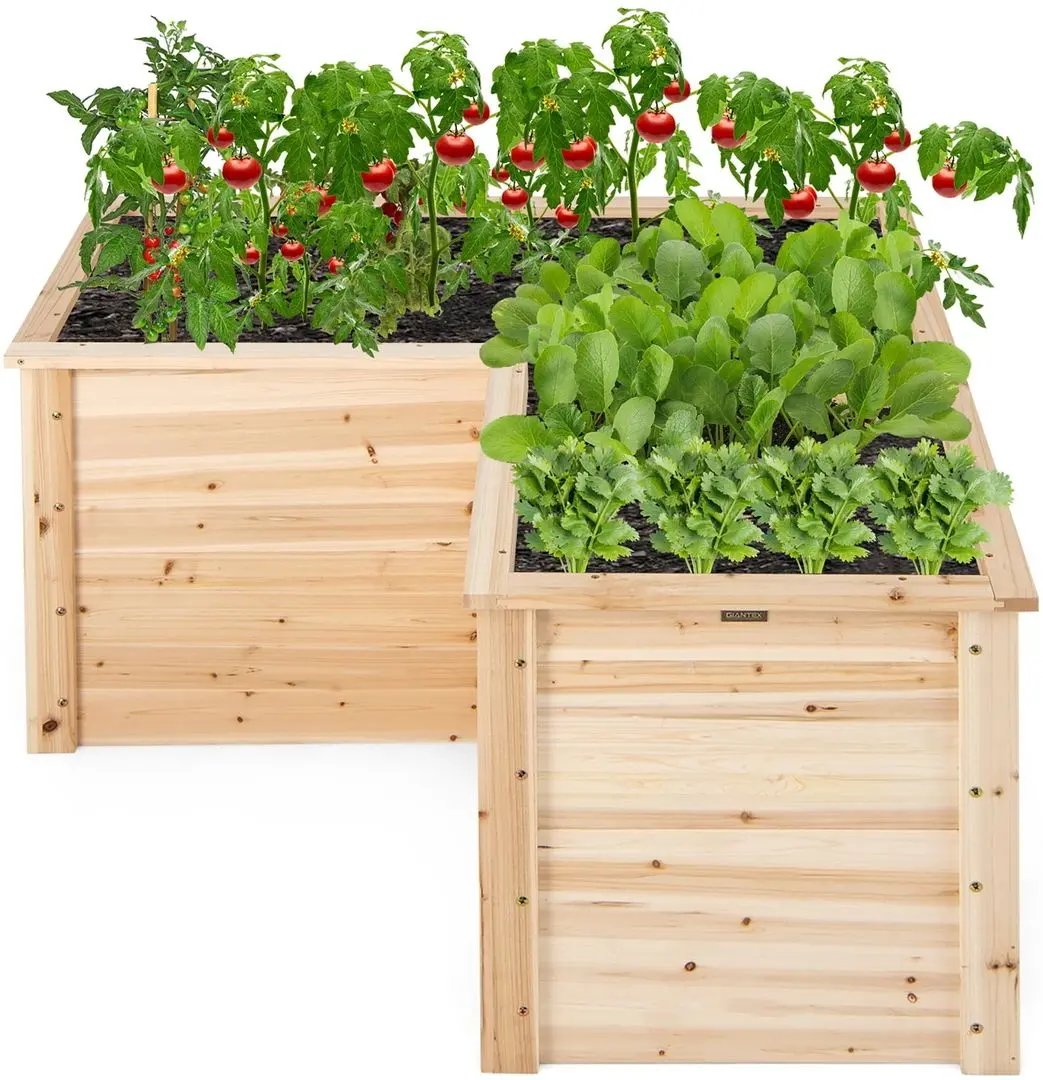 Jardiniera de flori Costway GT4040NA (Wood)
