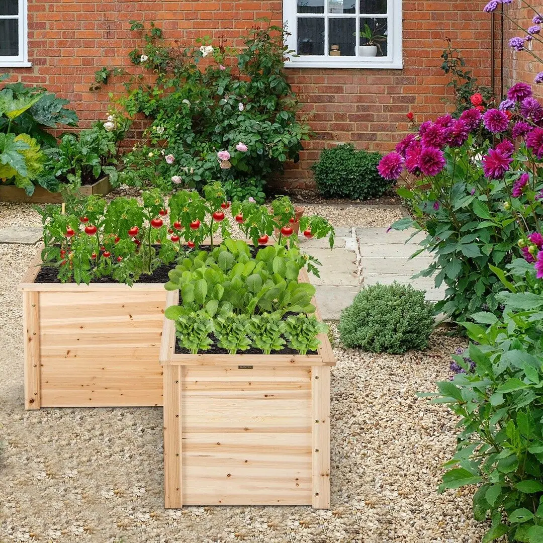 Jardiniera de flori Costway GT4040NA (Wood)