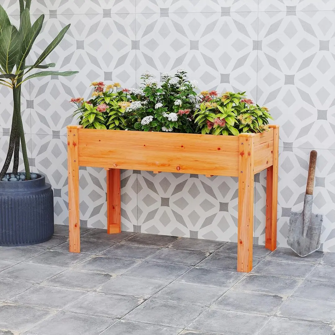 Цветочный ящик Costway GT4391CF (Brown)