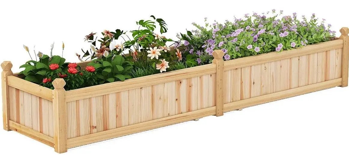 Jardiniera de flori Costway GT4445NA (Natural) - 2