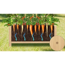 Jardiniera de flori + spalier Costway GT3923NA (Natural) Thumb