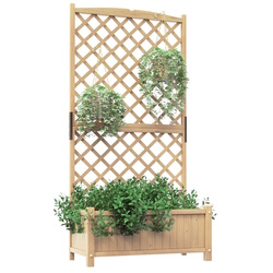 Jardiniera de flori + spalier Costway GT3923NA (Natural)