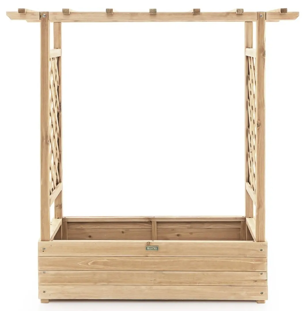 Цветочный ящик + шпалера Costway GT3926NA (Natural)