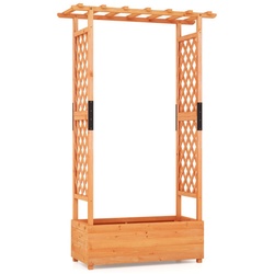 Jardiniera de flori + spalier Costway GT4110OR (Orange)