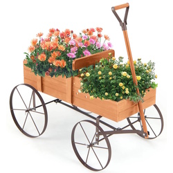 Декоративная тележка для цветов Costway GT4183OR (Orange) Thumb