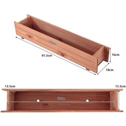Jardiniera Costway GT3747 (Brown) Thumb