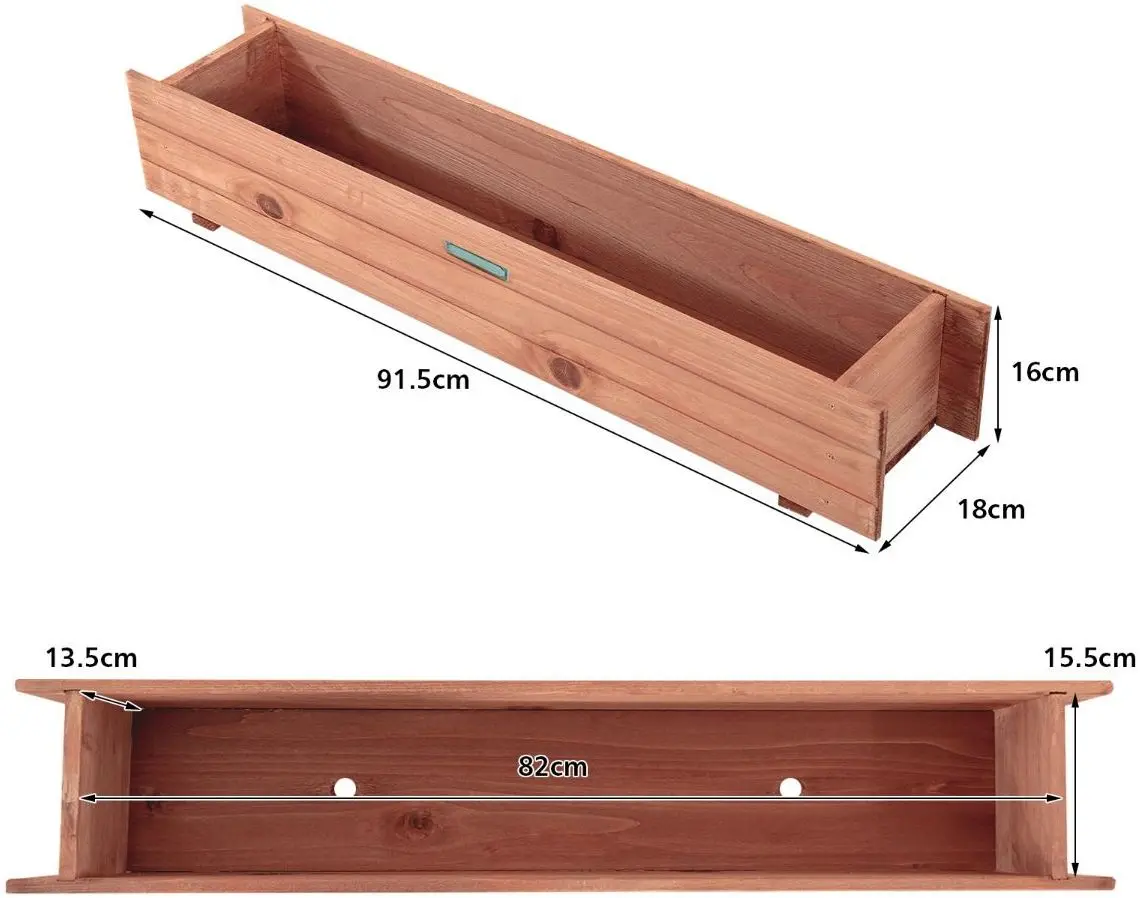 Jardiniera Costway GT3747 (Brown)