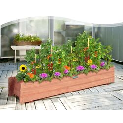 Jardiniera Costway GT3747 (Brown) Thumb