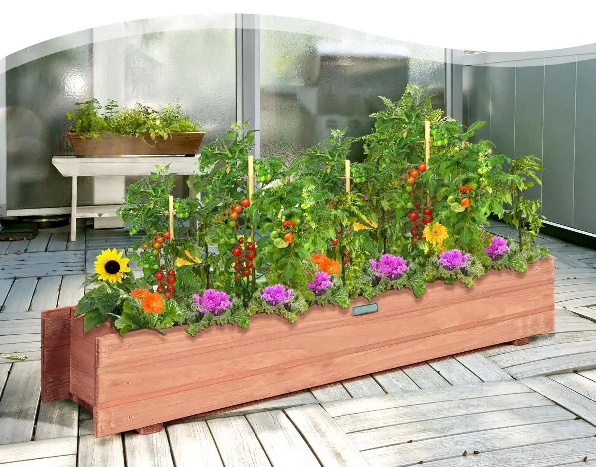 Jardiniera Costway GT3747 (Brown)