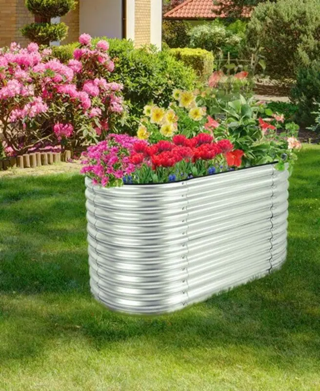 Горшок Costway GT3769 (Silver) - 3