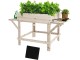 Jardiniera de flori Costway TH10012 (Natural Wood)