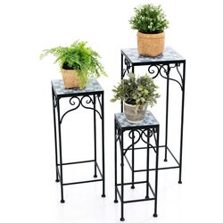 Set de suporturi pentru flori Costway GT4070 (Black) Thumb