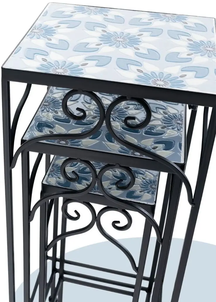 Set de suporturi pentru flori Costway GT4070 (Black) - 3