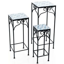 Set de suporturi pentru flori Costway GT4070 (Black)