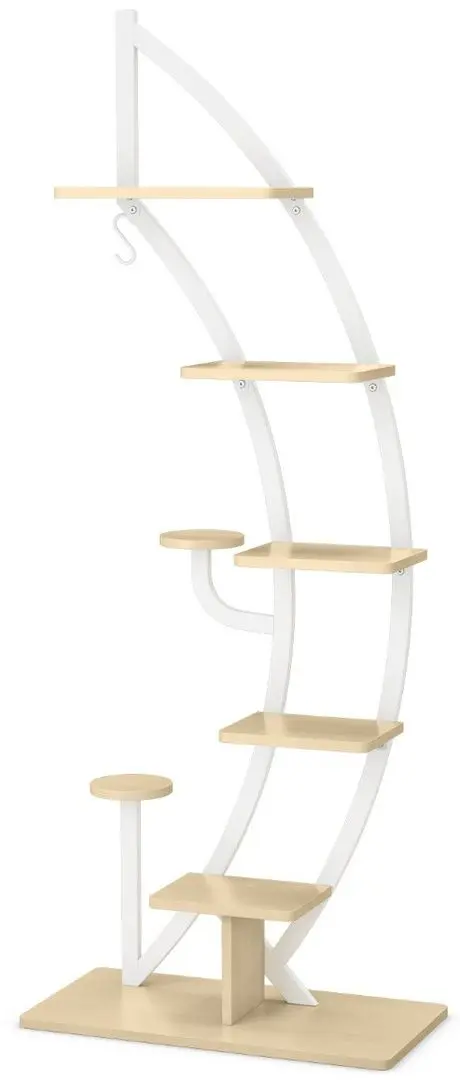 Set de suporturi pentru flori Costway HZ10079WH-2 (White)