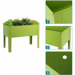 Многофункциональная подставка для цветов Costway GT3020 (Green) Thumb