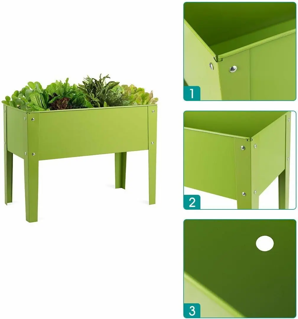 Многофункциональная подставка для цветов Costway GT3020 (Green) - 3