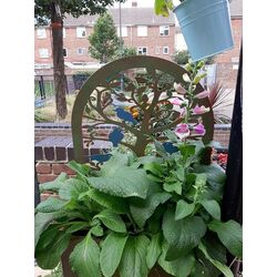 Set ghiveciuri pentru flori Costway GT4034CP-2 (Rust) Thumb