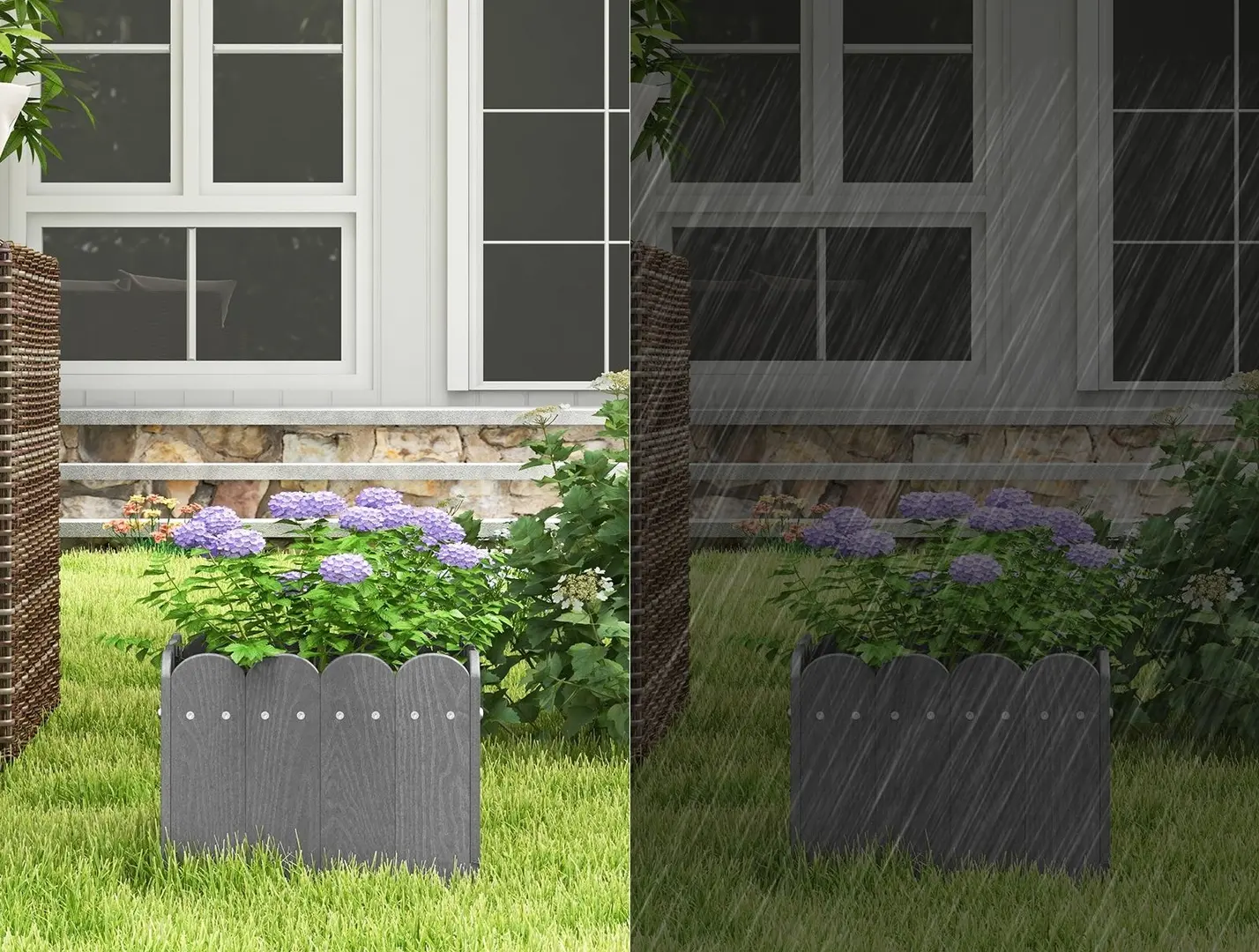 Набор садовых грядок Costway GT4115GR-2 (Grey)