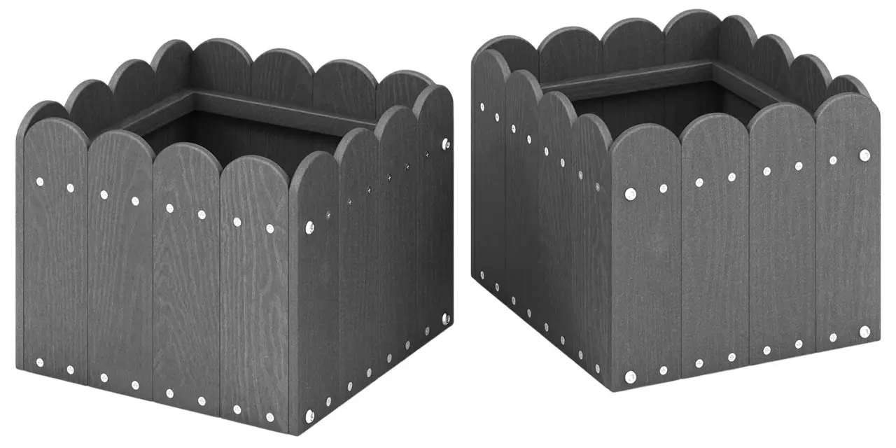 Набор садовых грядок Costway GT4115GR-2 (Grey)