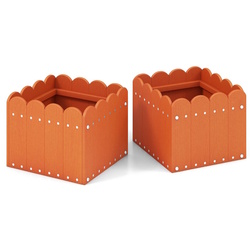 Set paturi de gradina Costway GT4115YW-2 (Orange)