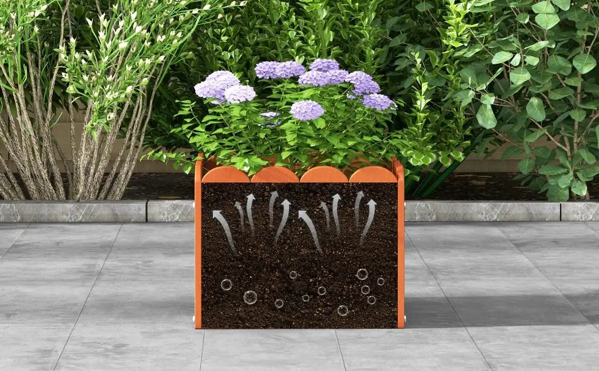 Набор садовых грядок Costway GT4115YW-2 (Orange)