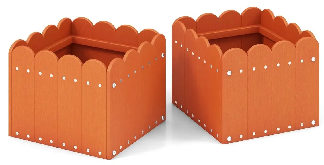 Набор садовых грядок Costway GT4115YW-2 (Orange)