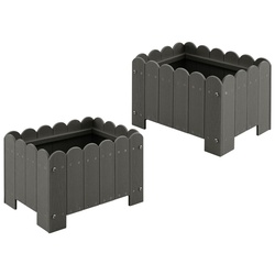 Set paturi de gradina Costway GT4116GR-2 (Grey)