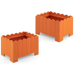 Set paturi de gradina Costway GT4116YW-2 (Orange)