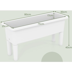 Set paturi de gradina Costway GT4186WH (White) Thumb