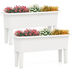 Set paturi de gradina Costway GT4186WH (White)