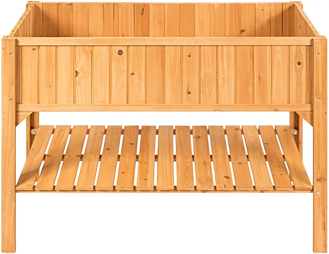 Садовая грядка Costway GT3417 (Natural)