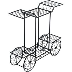 Стеллаж для цветов Costway GT3439 (Black) Thumb