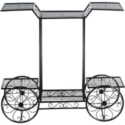 Стеллаж для цветов Costway GT3439 (Black) Thumb