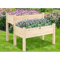Садовая грядка Costway GT3651 (Natural) Thumb