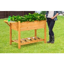 Pat de gradina Costway GT3652 (Natural) Thumb