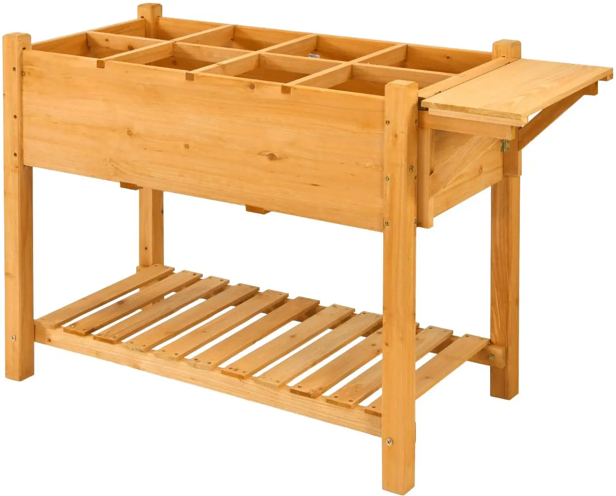 Pat de gradina Costway GT3652 (Natural)