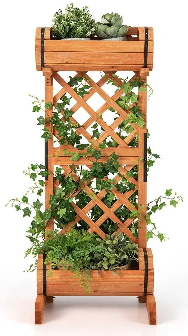 Etajera pentru flori Costway GT3924OR (Orange) - 4