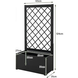 Suport pentru flori Costway GT3986BK (Black) Thumb