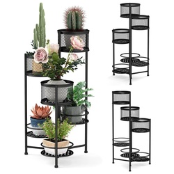 Стеллаж для цветов Costway GT3992DK (Black) Thumb